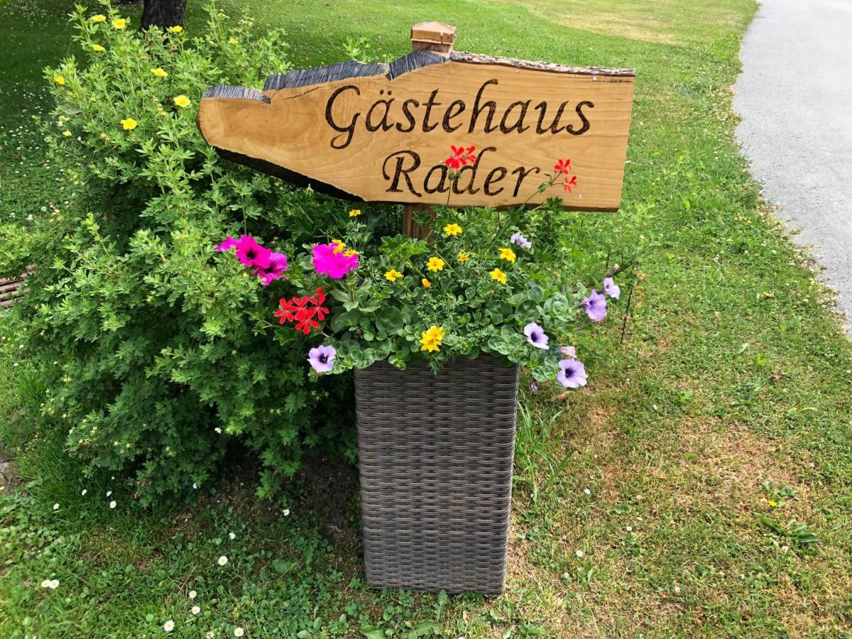 Gaestehaus Rader Weissbriach Dış mekan fotoğraf